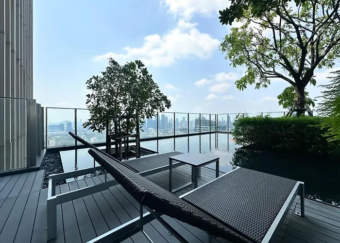Luxurious Downtown 1br - Ultra Fast Wifi - Bts Asoke Bangkok
