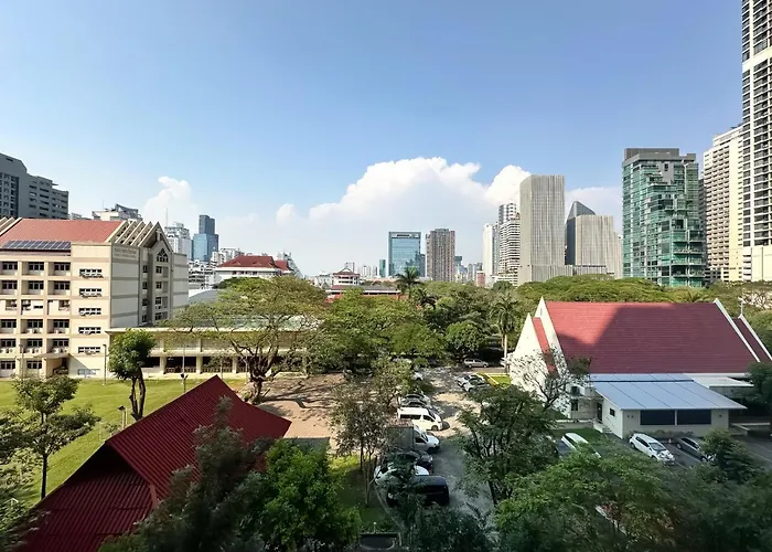 Luxurious Downtown 1br - Ultra Fast Wifi - Bts Asoke Apartment *