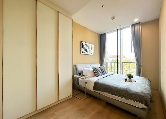 Apartment Luxurious Downtown 1br - Ultra Fast Wifi - Bts Asoke *