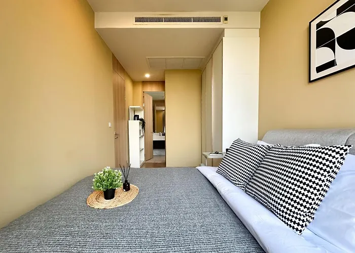 Apartment Luxurious Downtown 1br - Ultra Fast Wifi - Bts Asoke Bangkok
