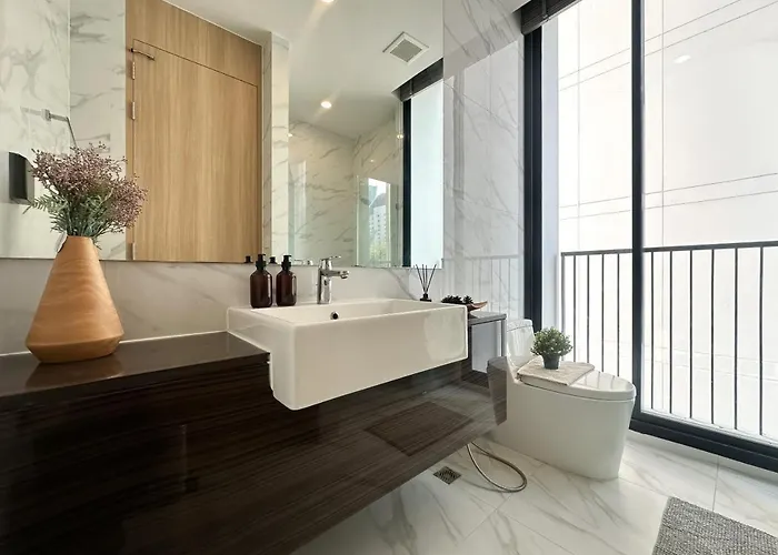 Luxurious Downtown 1br - Ultra Fast Wifi - Bts Asoke *
