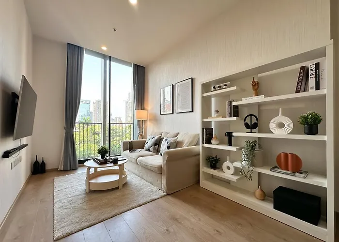Luxurious Downtown 1br - Ultra Fast Wifi - Bts Asoke Apartment