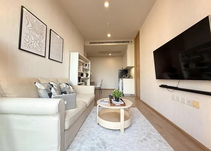 Luxurious Downtown 1br - Ultra Fast Wifi - Bts Asoke Bangkok